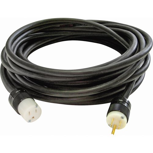 Heavy-Duty Neoprene Extension Cords, Indoor/Outdoor, SOOW, 16/3 AWG, 12 A, 25' Ontario Safety Products