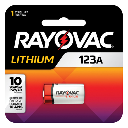 Batterie au lithium, 123, 3 V Ontario Safety Products