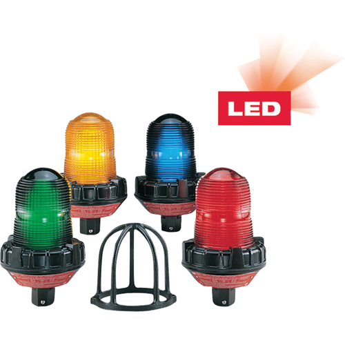 Lumi&egrave;res d'avertissement DEL pour milieu dangereux avec technologie XLT, Clignotement, Ambr&eacute;e Ontario Safety Products