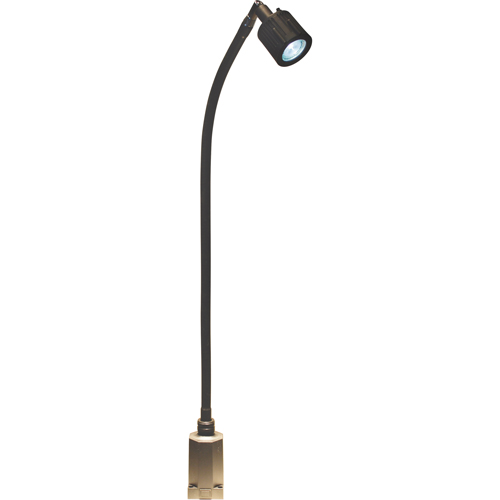Lampe &agrave; col-de-cygne &agrave; flux &eacute;lev&eacute; de la s&eacute;rie LS, 5 W, DEL, Col 27", Noir Ontario Safety Products