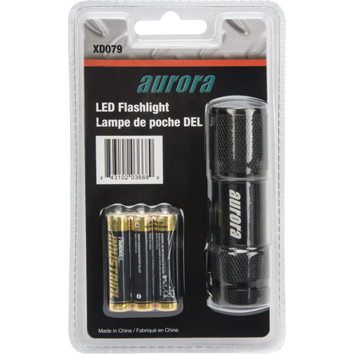 AFL200 Mini Flashlight, LED, 25 Lumens, AAA Batteries Ontario Safety Products
