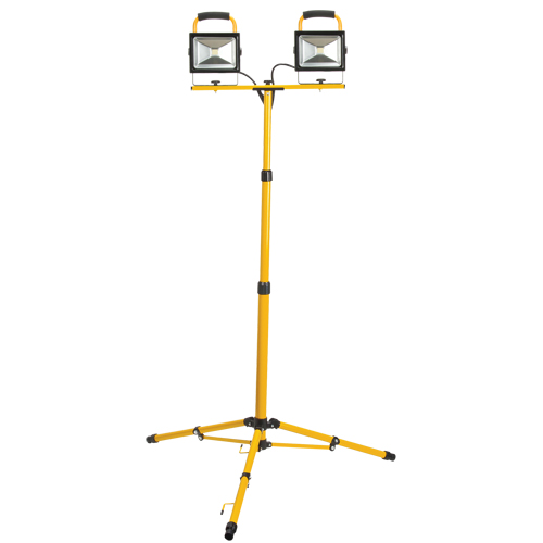 Projecteur double, DEL, 40 W, 4800 lumens, Boîtier en Aluminium Ontario Safety Products