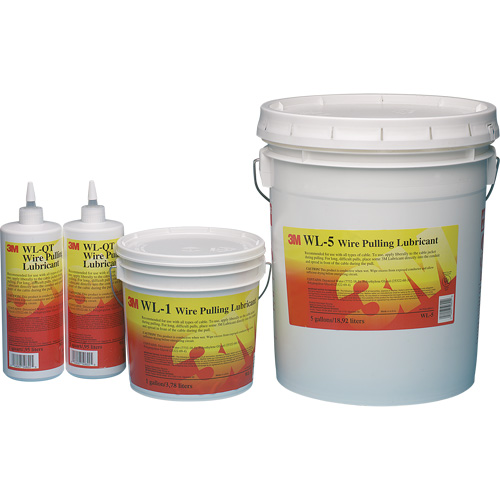 Lubrifiant pour tirage de c&acirc;bles, Seau Ontario Safety Products