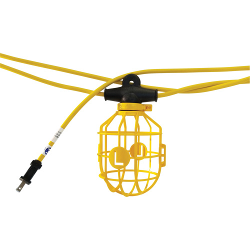 Courroie de lumi&egrave;res moul&eacute;e et robuste, 5 Lumi&egrave;res, 600" lo, Boîtier en Plastique Ontario Safety Products