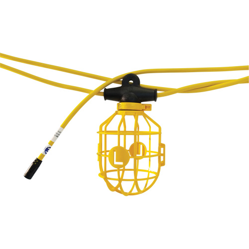 Courroie de lumi&egrave;res moul&eacute;e et robuste, 10 Lumi&egrave;res, 1200" lo, Boîtier en Plastique Ontario Safety Products