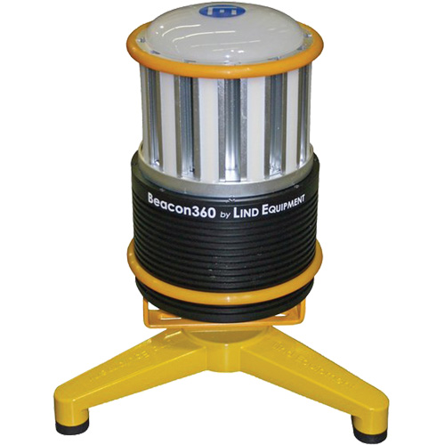 Lampe de travail portative Beacon360 GO avec support au sol, DEL, 45 W, 6000 lumens, Boîtier en Aluminium Ontario Safety Products
