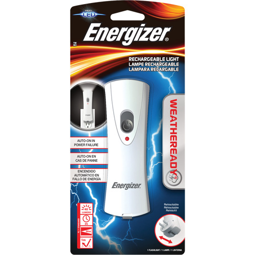 Lampe de poche Weatheready, DEL, 40 lumens, Piles Rechargeable Ontario Safety Products