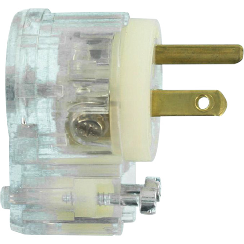 Angled Hospital Grade Extension Plug, Nylon, 15 Amps, 125 V Ontario Safety Products