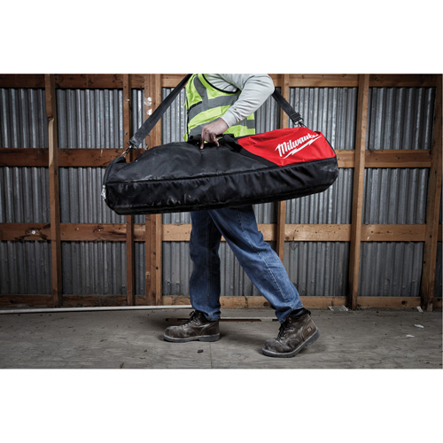 M18 Rocket Tower Light Carry Bag, Ballistic Nylon, 1 Pockets, Black/Red Ontario Safety Products