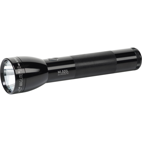2-Cell Flashlight, LED, 487 Lumens, D Batteries Ontario Safety Products