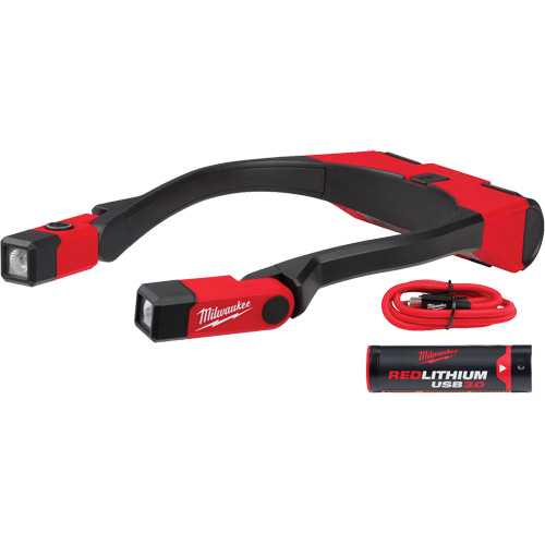 Redlithium USB 400L Work Light, Neck Light, Rechargeable, 400 Lumens Ontario Safety Products
