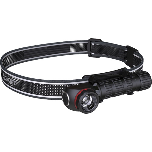 TXM50R Headlamp with Pocket Clip & Magnet, LED, 1250 Lumens, 6 Hrs. Run Time, Rechargeable Batteries Ontario Safety Products