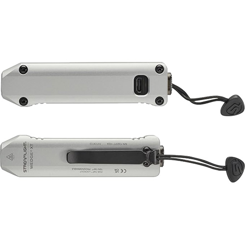 Wedge&reg; Slim Everyday Carry Flashlight, LED, 1000 Lumens, Rechargeable Batteries Ontario Safety Products