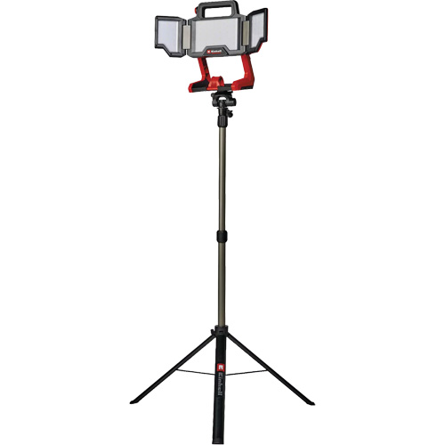 Lampe de travail &agrave; DEL professionnelle &agrave; panneaux pliants lumens sans fil 18V sur tr&eacute;pied, DEL, 3600 lumens Ontario Safety Products