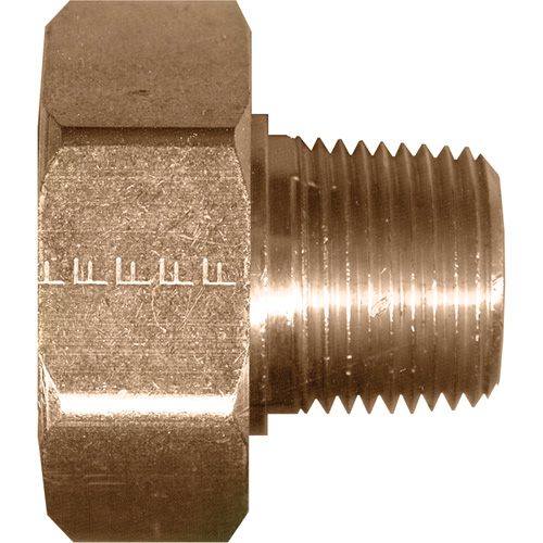 Raccord pivotant, 1/2" dia., Laiton Ontario Safety Products