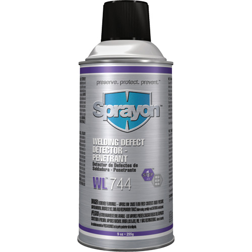 P&eacute;n&eacute;trant pour la d&eacute;tection des d&eacute;fauts de soudure WL744, Canette a&eacute;rosol Ontario Safety Products