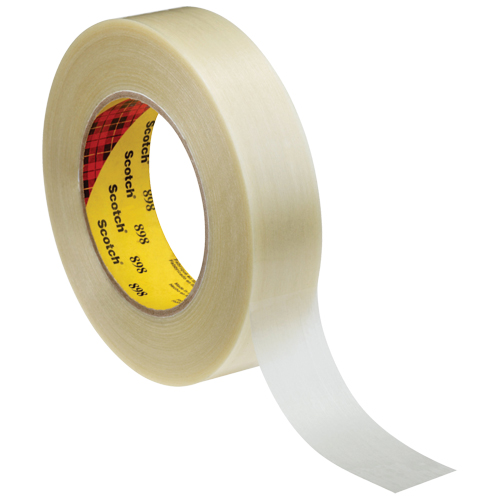 Scotch&reg; Filament Tape, 6.6 mils Thick, 24 mm (47/50") x 55 m (180')  Ontario Safety Products