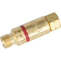 Flashback Arrestors - Oxy/Fuel Gas, Fuel Gas (red)/Oxygen (green), Torch Style 312-3380 | Ontario Safety Product
