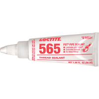 Thread Sealant 565 PST Controlled Strength, Tube, 50 ml, -54° C - 149° C/-65° F - 300° F Ontario Safety Products