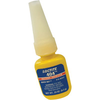 404 Quick Set Industrial Adhesive, Clear, Bottle, 0.33 oz. Ontario Safety Products