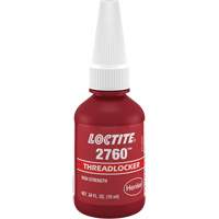Compos&eacute; de blocage 2760 adh&eacute;sif instantan&eacute;, Rouge, &eacute;lev&eacute;, 10 ml, Bouteille Ontario Safety Products