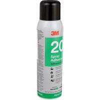 Adh&eacute;sif en a&eacute;rosol r&eacute;sistant 20, Transparent, Canette a&eacute;rosol Ontario Safety Products
