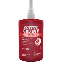 Letter Grade AVV Threadlocker, Red, High, 250 ml, Bottle AF323 | Ontario Safety Product