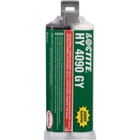 HY 4090 GY™ Structural Repair Hybrid Adhesive, Two-Part, Dual Cartridge, 50 g, Grey AF369 | Ontario Safety Product