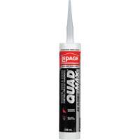 Quad&reg; Max Siding & Window Sealant, 280 ml, Tube, Grey Ontario Safety Products