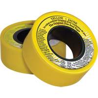 PTFE Thread Sealant Tape, 236" L x 3/4" W, Yellow AG903 | Ontario Safety Product