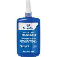 Surface Insensitive Threadlocker, Blue, High, 250 ml, Bottle AH113 | Ontario Safety Product