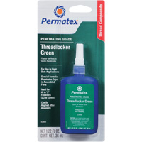 Penetrating Grade Threadlocker, Green, Low, 36 ml, Bottle AH130 | Ontario Safety Product