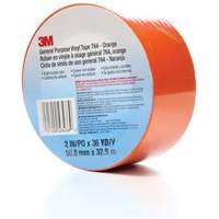 764 General-Purpose Vinyl Tape, 50.8 mm (2") W x 32.9 m (108') L, 5 mils, Orange Ontario Safety Products