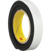 4714 Vinyl Foam Tape, 25.4 mm (1") W x 16.5 m (54') L, 250 mils, Black Ontario Safety Products