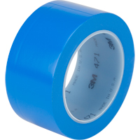 471 Vinyl Tape, 50.8 mm (2") W x 32.9 m (108') L, 5.3 mils, Blue Ontario Safety Products