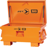 JSB-3219 Boîte de rangement d'outils de chantier pour usage tr&egrave;s intensif, 32-1/8" x 19" x 17-1/2", Acier, Orange Ontario Safety Products