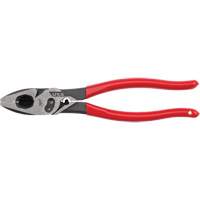 Lineman's Dipped Grip Pliers with Crimper & Bolt Cutter AUW282 | Ontario Safety Product