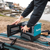 40V Max XGT Cordless Microwave Oven (Tool Only), 350 W/500 W, Black/Blue Ontario Safety Products