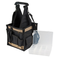 Porte-outils, Toile, 25 pochettes, Noir Ontario Safety Products