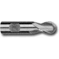Weldon Shank Ball End Slot Drill Bit, 3/32" Dia., 1-7/8" L, 1/4" Shank, High Speed Cobalt Ontario Safety Products