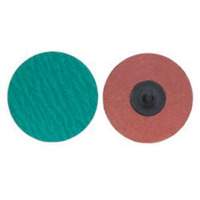 Quick-Change Cloth Disc, 1" Dia., 80 Grit, Zirconium BR837 | Ontario Safety Product