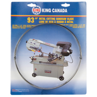 Lame de scie &agrave; ruban en m&eacute;tal, Acier au carbone, 122" lo x 1" la x &eacute;paisseur 0,032", 10 dents par pouce Ontario Safety Products