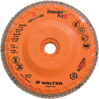 Enduro-Flex Flap Disc, 4-1/2" x 5/8"-11, Type 27, 80 Grit, Zirconia Alumina Ontario Safety Products