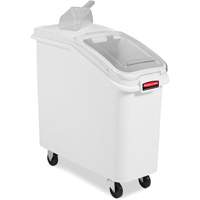 Mobile Ingredient Bins with Sliding Lid, 2.75 cu. ft. Capacity, 28" H x 13-13/100" W x 29-1/4" D CA616 | Ontario Safety Product