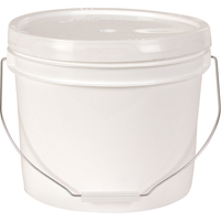 Sceau d'usage g&eacute;n&eacute;ral avec couvercle, Plastique, 3 gal. Ontario Safety Products