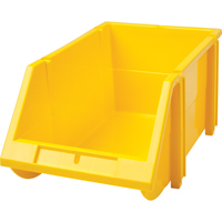 Stack & Hang Bin, 5-7/8" W x 4-11/16" H x 9-13/16" D, Yellow Ontario Safety Products