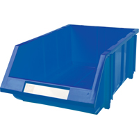 Stack & Hang Bin, 11-13/16" W x 7" H x 17-11/16" D, Blue Ontario Safety Products