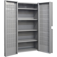Deep Door Combination Cabinets, 38" W x 24" D x 72" H, Grey CB442 | Ontario Safety Product