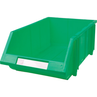 Stack & Hang Bin, 11-13/16" W x 7" H x 17-11/16" D, Green CC238 | Ontario Safety Product