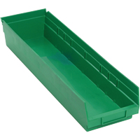 Bacs pour tablette, 6-5/8" la x 4" H x 23-5/8" p, Vert, Capacit&eacute; 50 lb Ontario Safety Products